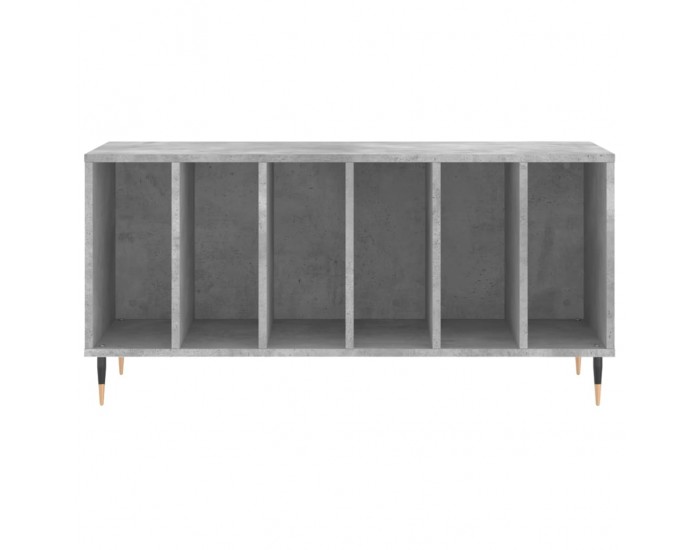 Sonata H Шкаф за винилови плочи бетонно сив 100x38x48 см инженерно дърво