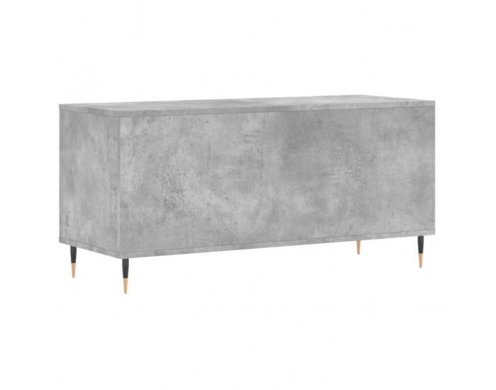 Sonata H Шкаф за винилови плочи бетонно сив 100x38x48 см инженерно дърво