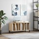 Sonata H Шкаф за винилови плочи сонома дъб 100x38x48 см инженерно дърво