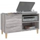 Sonata H Шкаф за винилови плочи сив сонома 84,5x38x48 см инженерно дърво