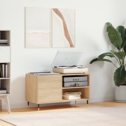 Sonata H Шкаф за винилови плочи сонома дъб 85x38x48 см инженерно дърво - Comode TV