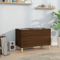 Sonata H Шкаф за винилови плочи кафяв дъб 74,5x38x48 см инженерно дърво - Comode TV