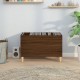 Sonata H Шкаф за винилови плочи кафяв дъб 74,5x38x48 см инженерно дърво