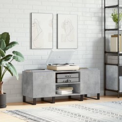 Sonata H Шкаф за грамофонни плочи сив 121x38x48 см инженерно дърво - Comode TV