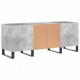 Sonata H Шкаф за грамофонни плочи сив 121x38x48 см инженерно дърво