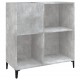 Sonata H Шкаф за грамофонни плочи сив 84,5x38x89 см инженерно дърво