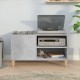 Sonata H Шкаф за грамофонни плочи сив 84,5x38x48 см инженерно дърво