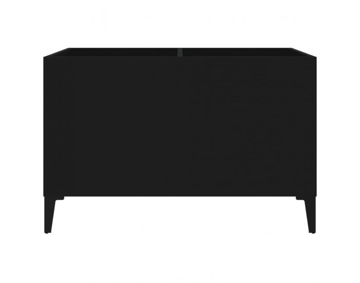 Sonata Dulap pentru discuri, negru, 74,5x38x48 cm, lemn prelucrat