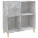 Sonata H Шкаф за грамофонни плочи сив 84,5x38x89 см инженерно дърво