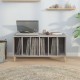 Sonata H Шкаф за винилови плочи сив сонома 100x38x48 см инженерно дърво