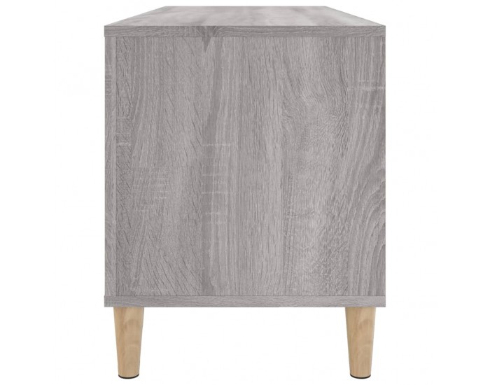 Sonata H Шкаф за винилови плочи сив сонома 100x38x48 см инженерно дърво