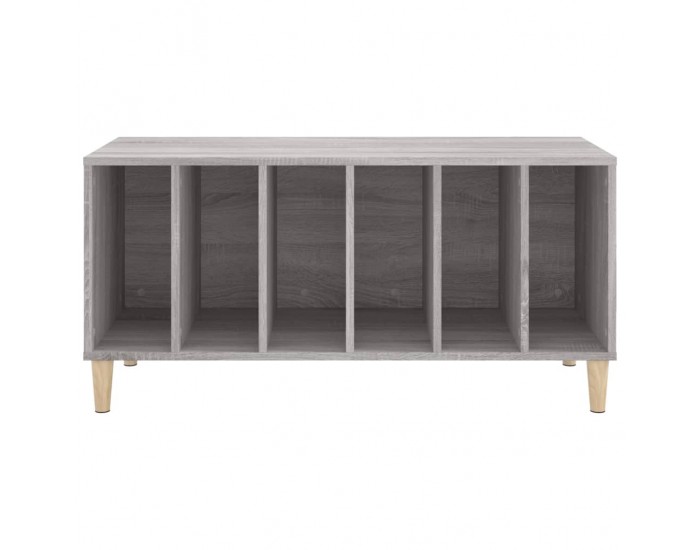 Sonata H Шкаф за винилови плочи сив сонома 100x38x48 см инженерно дърво