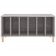 Sonata H Шкаф за винилови плочи сив сонома 100x38x48 см инженерно дърво