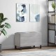 Sonata H Шкаф за винилови плочи сив сонома 74,5x38x48 см инженерно дърво