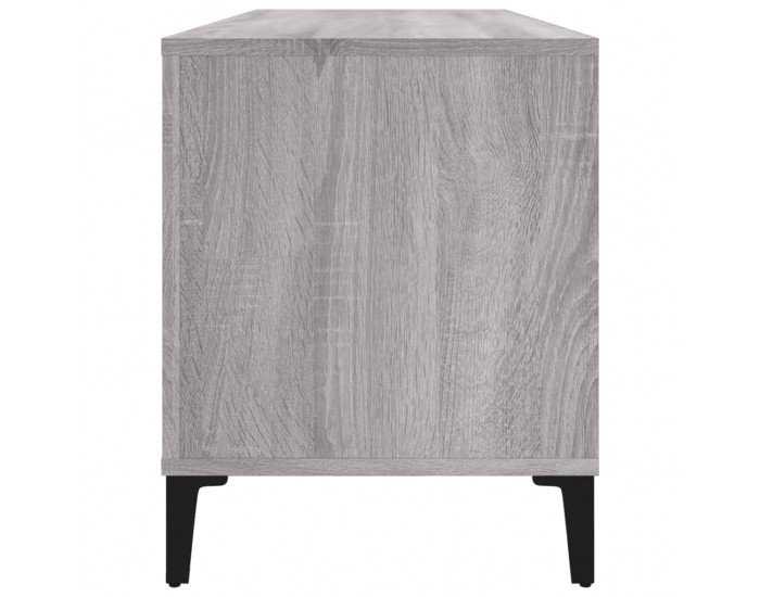 Sonata H Шкаф за винилови плочи сив сонома 100x38x48 см инженерно дърво