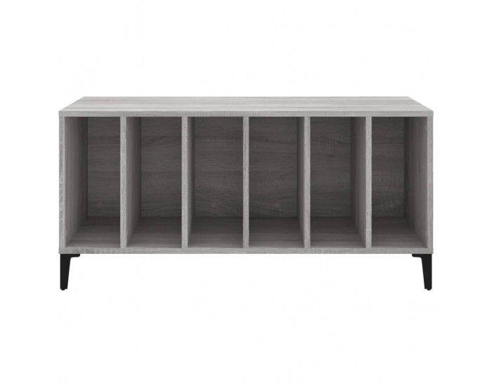 Sonata H Шкаф за винилови плочи сив сонома 100x38x48 см инженерно дърво