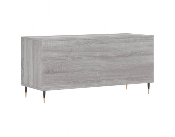 Sonata H Шкаф за винилови плочи сив сонома 100x38x48 см инженерно дърво
