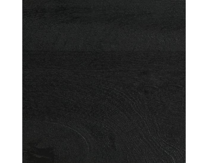 Sonata H ТВ шкаф, черен, 100x33x46 см, инженерно дърво