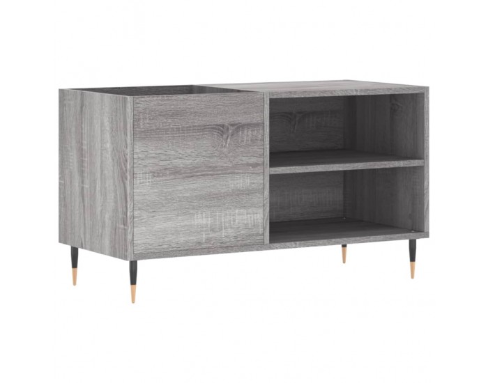 Sonata H Шкаф за винилови плочи сив сонома 85x38x48 см инженерно дърво