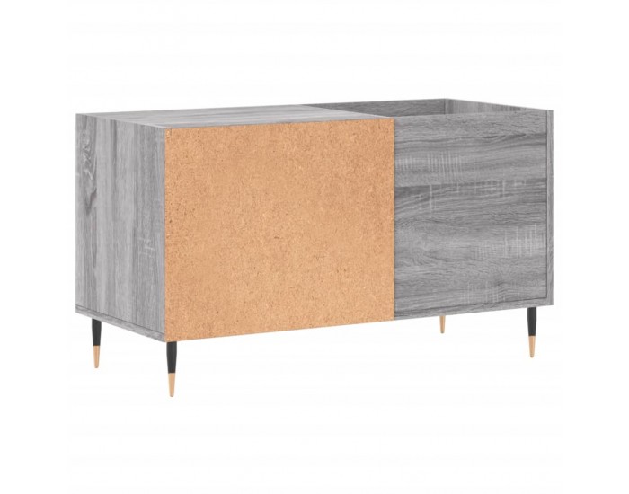 Sonata H Шкаф за винилови плочи сив сонома 85x38x48 см инженерно дърво