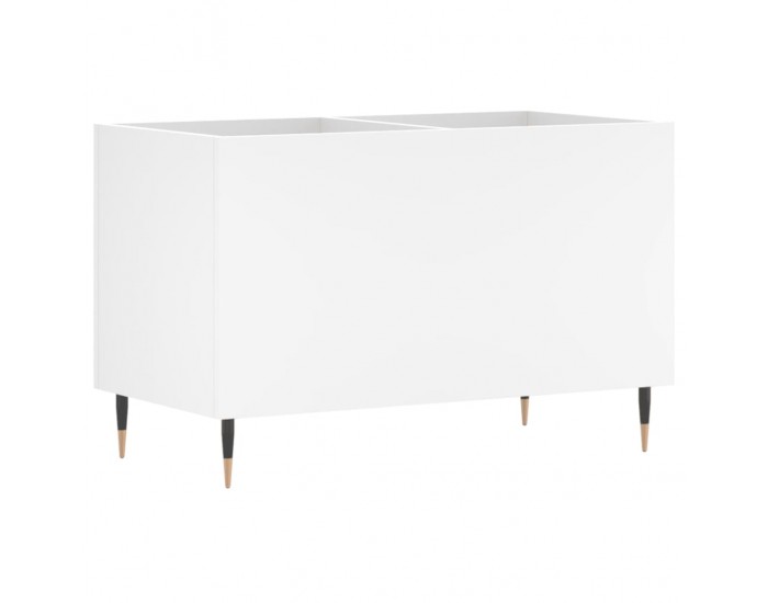 Sonata H Шкаф за грамофонни плочи бял 74,5x38x48 см инженерно дърво