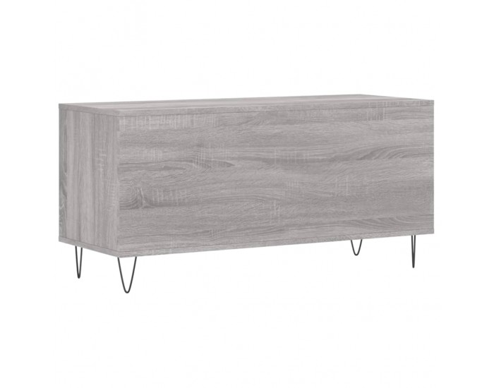 Sonata H Шкаф за винилови плочи сив сонома 100x38x48 см инженерно дърво