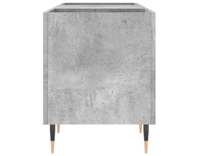 Sonata H Шкаф за грамофонни плочи сив 121x38x48 см инженерно дърво