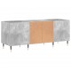Sonata H Шкаф за грамофонни плочи сив 121x38x48 см инженерно дърво