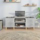 Sonata H Шкаф за грамофонни плочи сив 121x38x48 см инженерно дърво