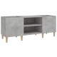 Sonata H Шкаф за грамофонни плочи сив 121x38x48 см инженерно дърво
