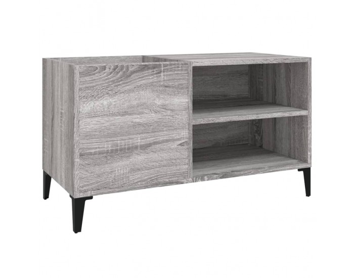 Sonata H Шкаф за винилови плочи сив сонома 84,5x38x48 см инженерно дърво