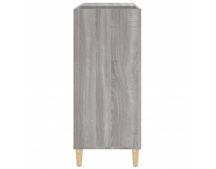 Sonata H Шкаф за винилови плочи сив сонома 84,5x38x89 см инженерно дърво