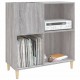 Sonata H Шкаф за винилови плочи сив сонома 84,5x38x89 см инженерно дърво