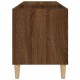 Sonata H Шкаф за винилови плочи кафяв дъб 84,5x38x48 см инженерно дърво