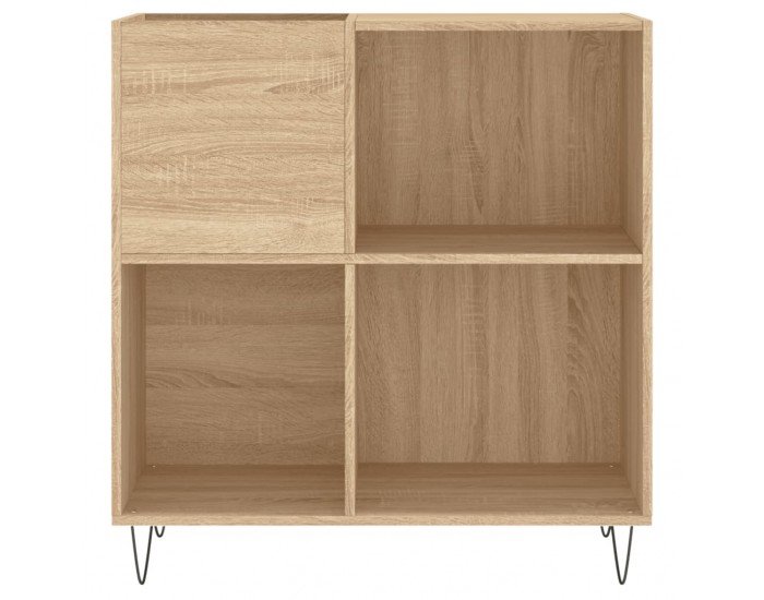 Sonata H Шкаф за винилови плочи сонома дъб 84,5x38x89 см инженерно дърво