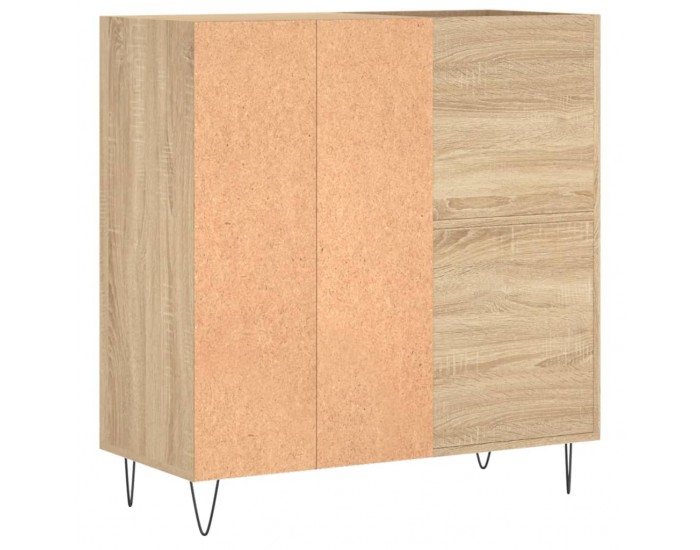 Sonata H Шкаф за винилови плочи сонома дъб 84,5x38x89 см инженерно дърво