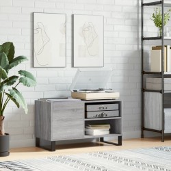Sonata H Шкаф за винилови плочи сив сонома 85x38x48 см инженерно дърво - Comode TV