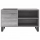 Sonata H Шкаф за винилови плочи сив сонома 85x38x48 см инженерно дърво