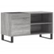 Sonata H Шкаф за винилови плочи сив сонома 85x38x48 см инженерно дърво