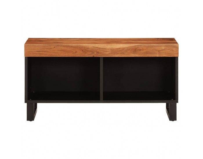Sonata H ТВ шкаф, 85x33x43,5 см, масивно акациево дърво