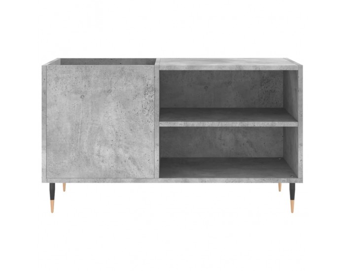Sonata H Шкаф за винилови плочи бетонно сив 85x38x48 см инженерно дърво