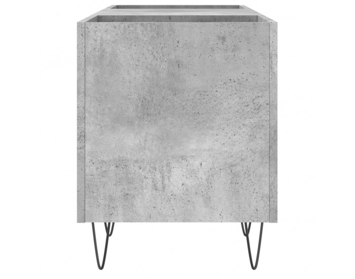 Sonata H Шкаф за грамофонни плочи сив 121x38x48 см инженерно дърво