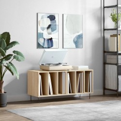 Sonata H Шкаф за винилови плочи сонома дъб 100x38x48 см инженерно дърво - Comode TV