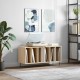 Sonata H Шкаф за винилови плочи сонома дъб 100x38x48 см инженерно дърво