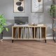 Sonata H Шкаф за винилови плочи сонома дъб 100x38x48 см инженерно дърво