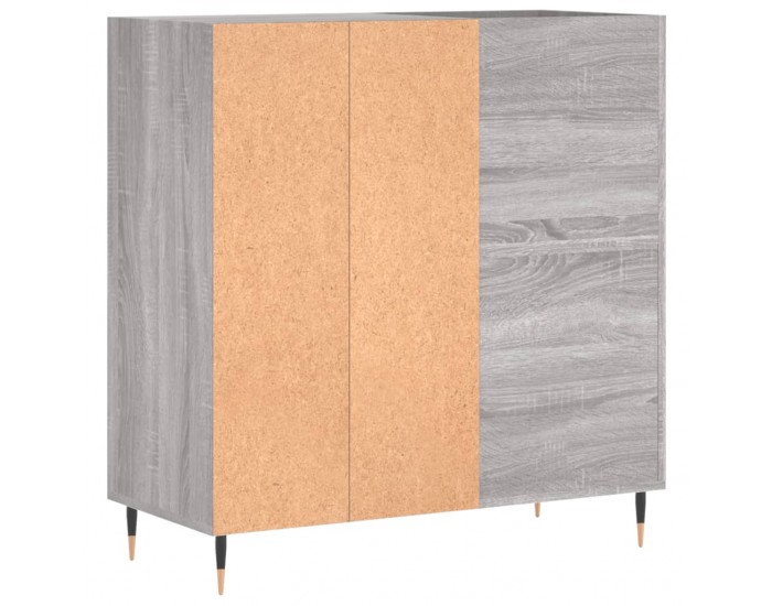 Sonata H Шкаф за винилови плочи сив сонома 84,5x38x89 см инженерно дърво