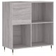 Sonata H Шкаф за винилови плочи сив сонома 84,5x38x89 см инженерно дърво