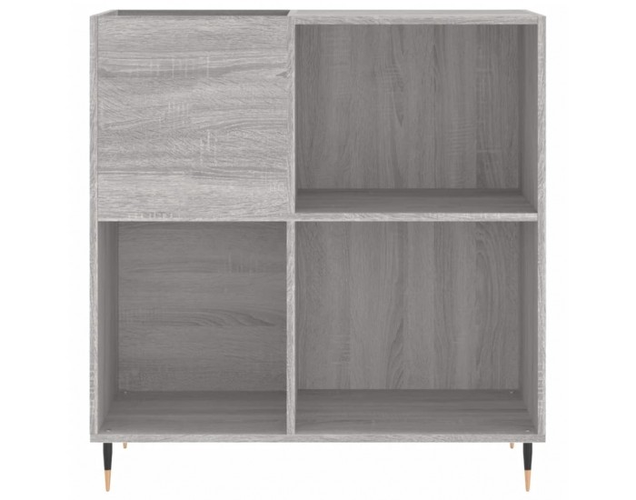 Sonata H Шкаф за винилови плочи сив сонома 84,5x38x89 см инженерно дърво