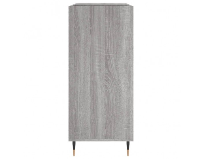 Sonata H Шкаф за винилови плочи сив сонома 84,5x38x89 см инженерно дърво