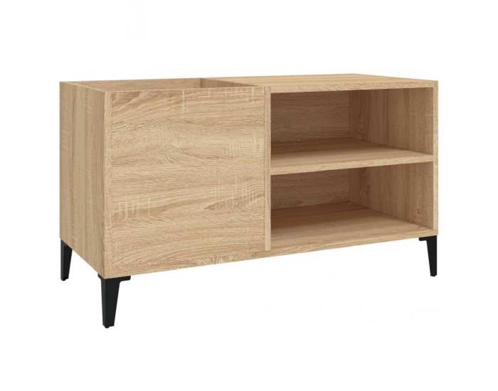 Sonata H Шкаф за винилови плочи сонома дъб 84,5x38x48 см инженерно дърво